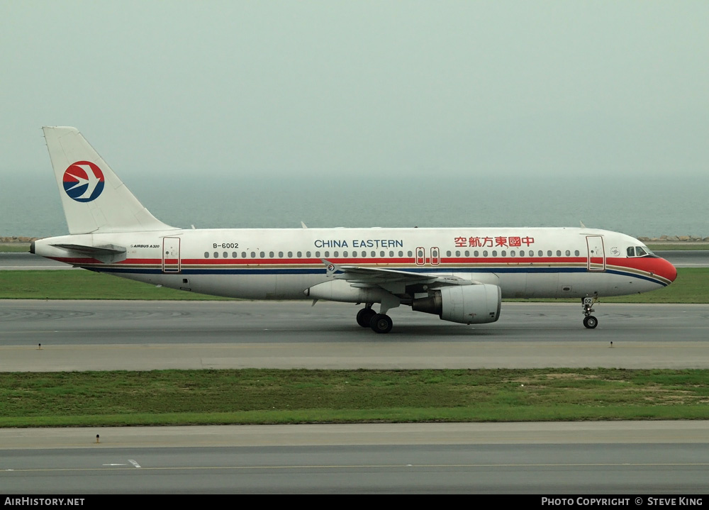 Aircraft Photo of B-6002 | Airbus A320-214 | China Eastern Airlines | AirHistory.net #590756