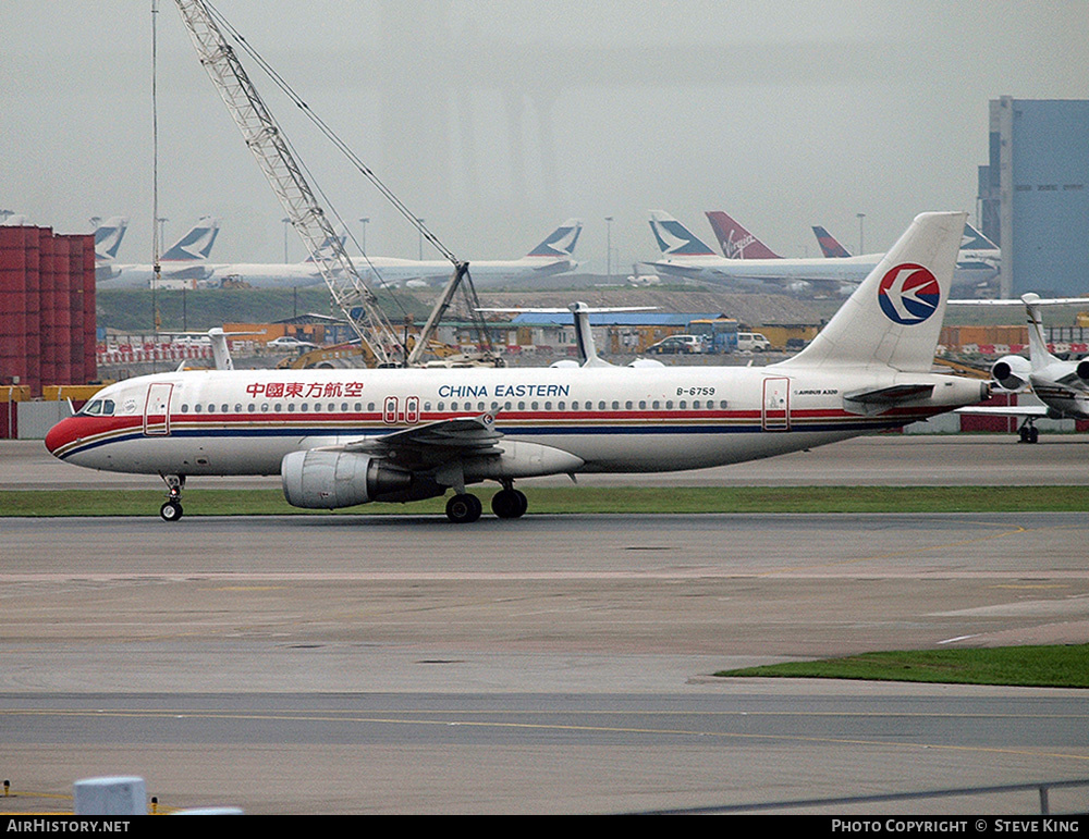 Aircraft Photo of B-6759 | Airbus A320-214 | China Eastern Airlines | AirHistory.net #590762
