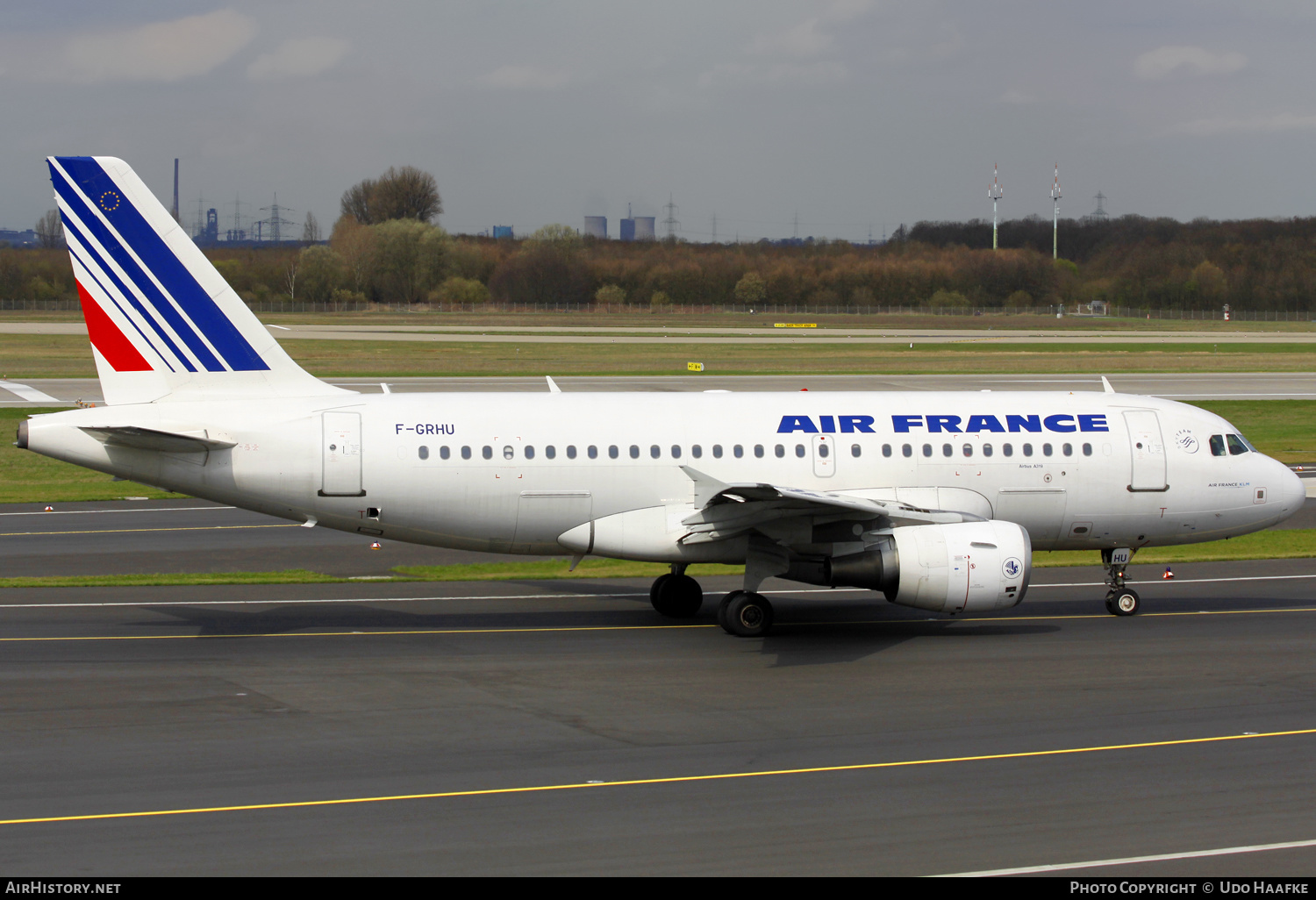 Aircraft Photo of F-GRHU | Airbus A319-111 | Air France | AirHistory.net #590773