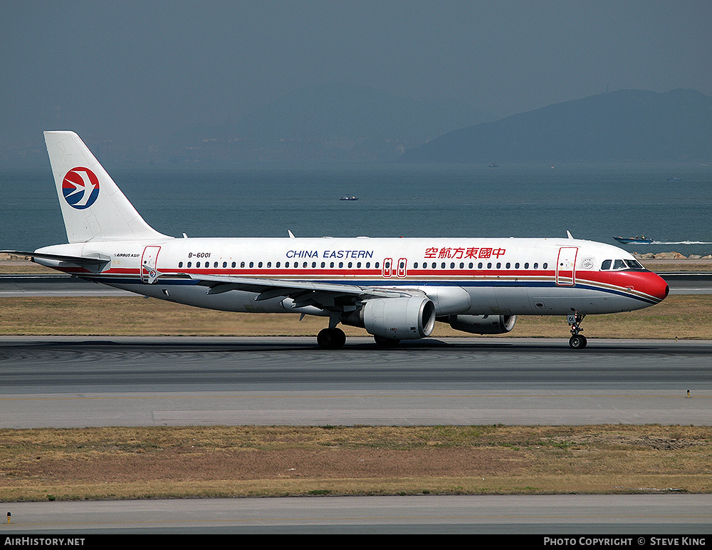 Aircraft Photo of B-6001 | Airbus A320-214 | China Eastern Airlines | AirHistory.net #590776