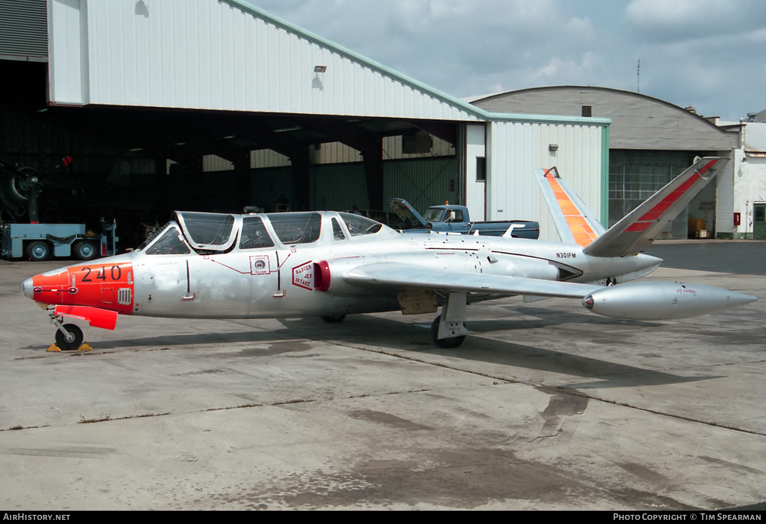 Aircraft Photo of N301FM / 240 | Fouga CM-170R Magister | AirHistory.net #590778