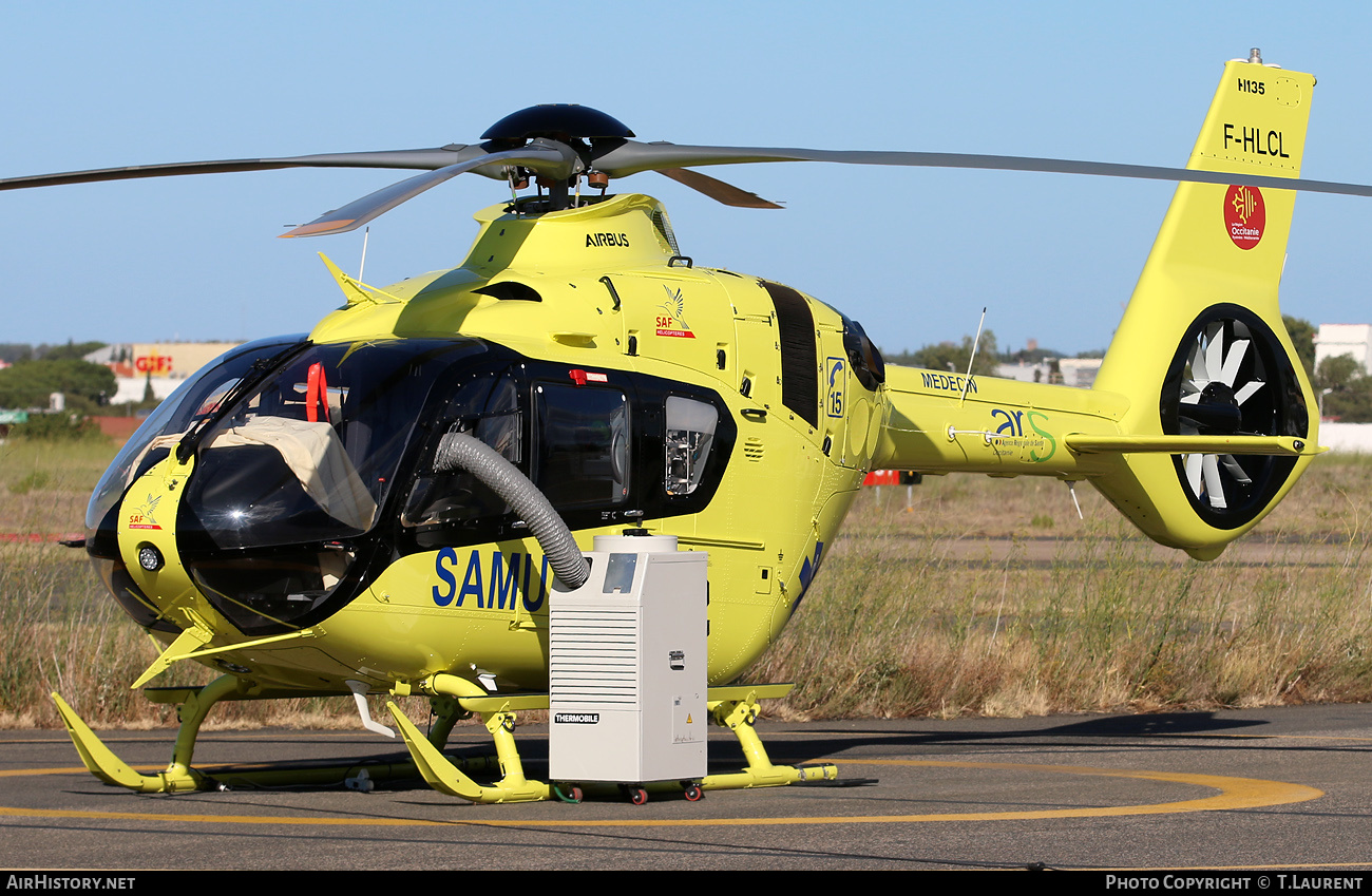 Aircraft Photo of F-HLCL | Airbus Helicopters EC-135T-3H | SAMU - Service d'Aide Médicale Urgente | AirHistory.net #590801