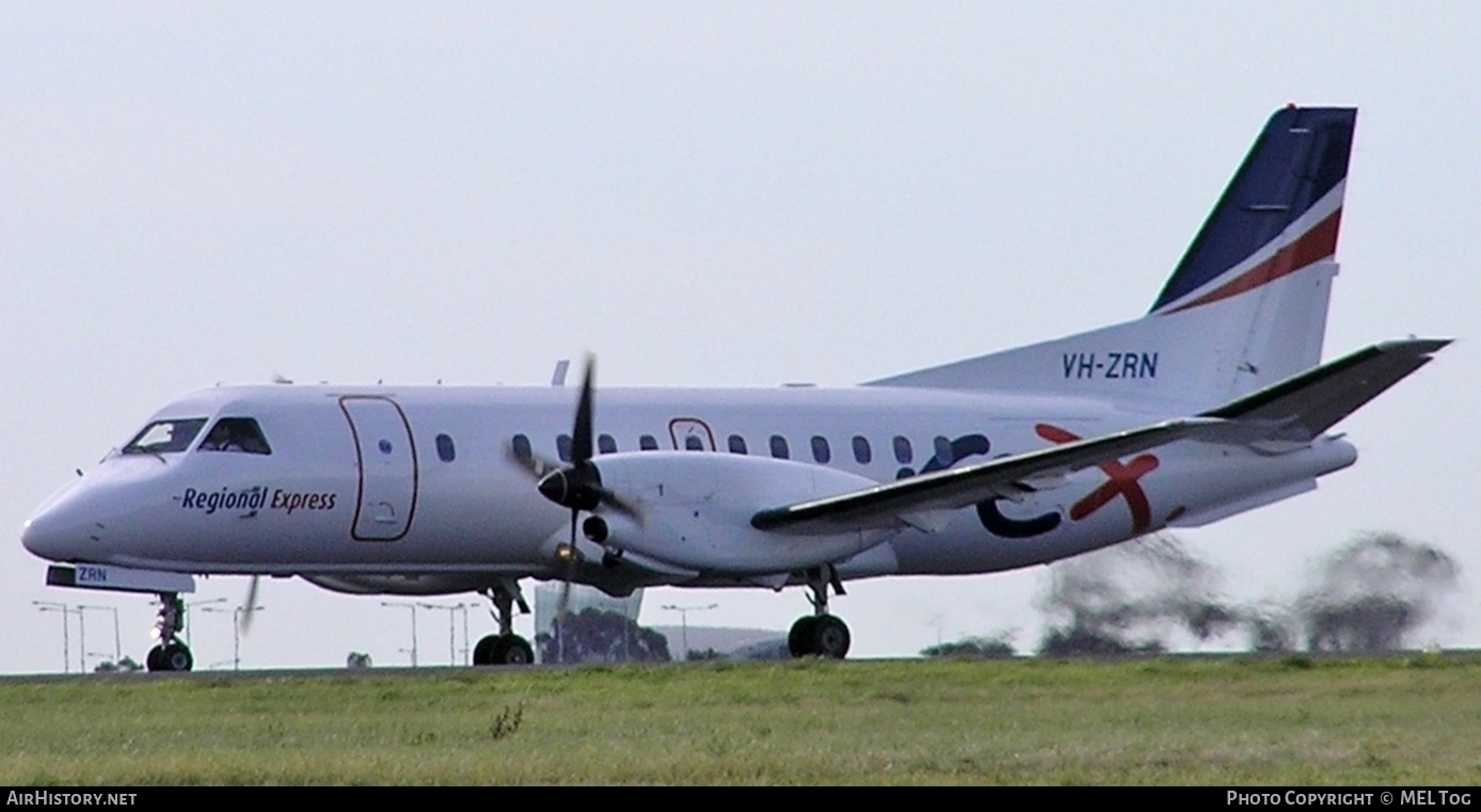 Aircraft Photo of VH-ZRN | Saab 340B/Plus | REX - Regional Express | AirHistory.net #590813