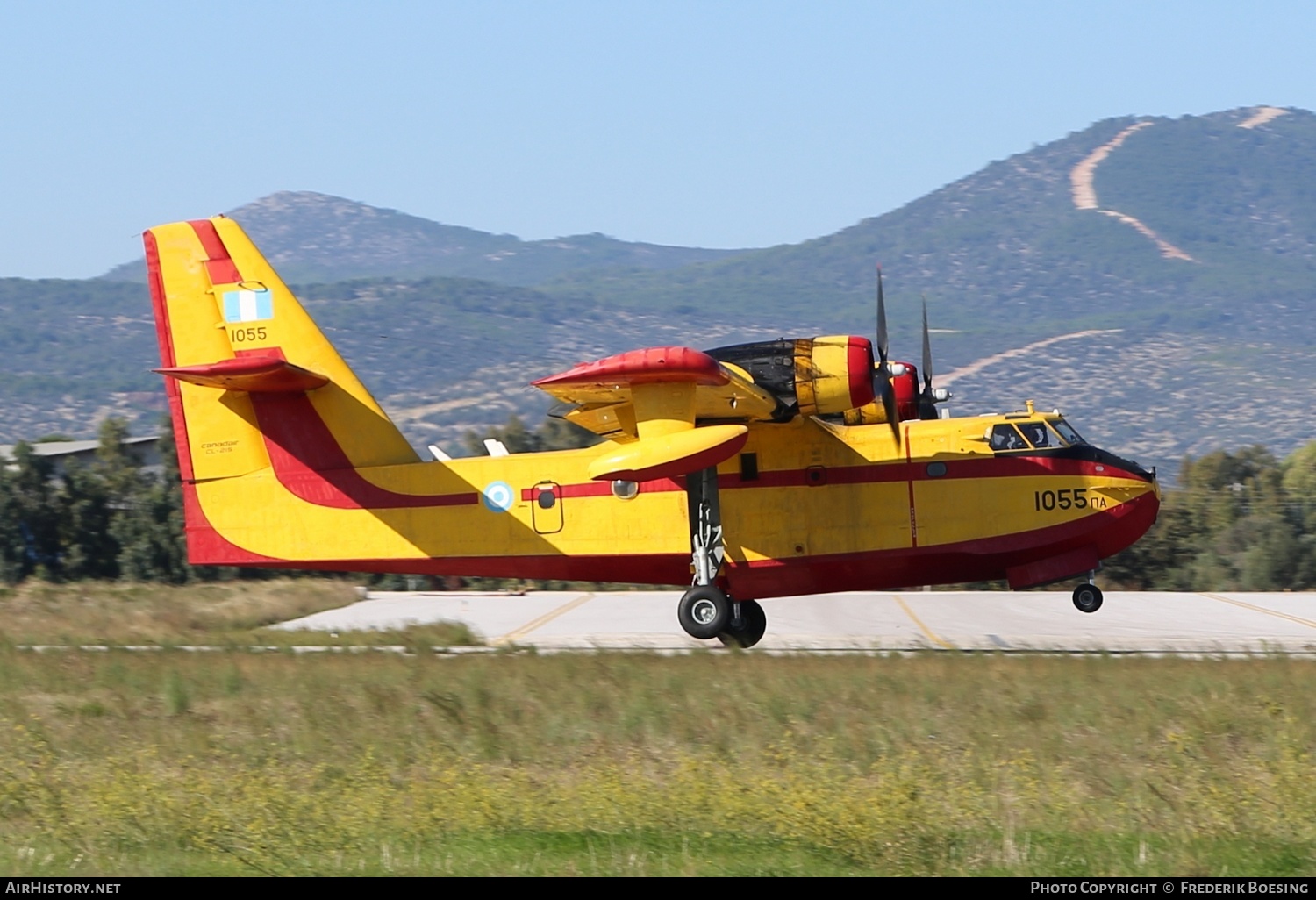 Aircraft Photo of 1055 | Canadair CL-215-III (CL-215-1A10) | Greece - Air Force | AirHistory.net #590820