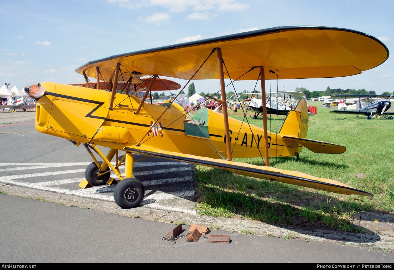 Aircraft Photo of G-AIYG | Stampe-Vertongen SV-4B | AirHistory.net #590825