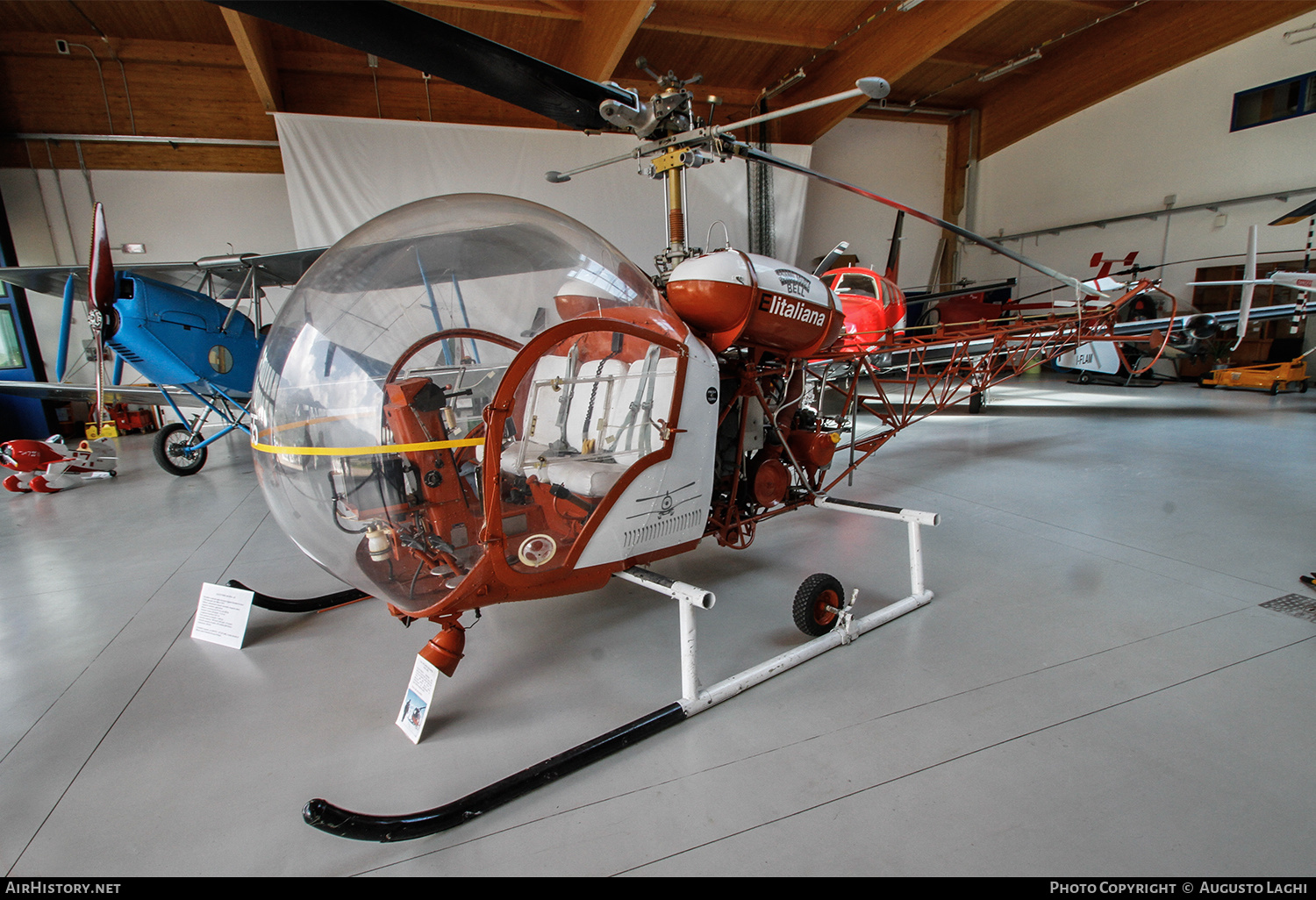 Aircraft Photo of I-FLAM | Agusta AB-47G-4 | Elitaliana | AirHistory.net #590826