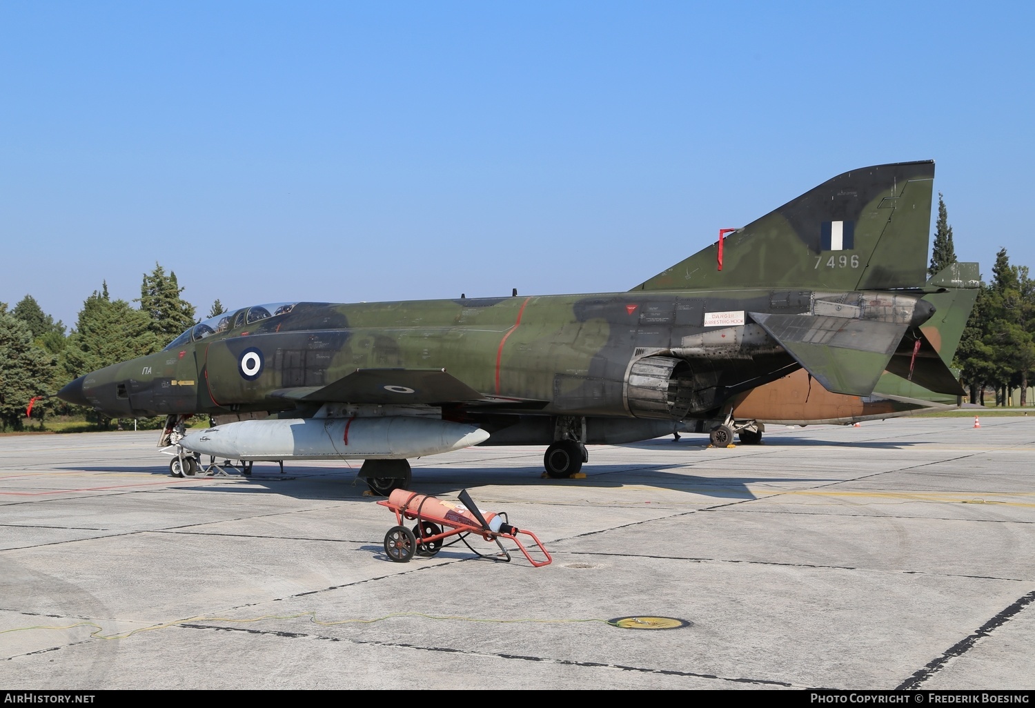 Aircraft Photo of 7496 | McDonnell Douglas RF-4E Phantom II | Greece - Air Force | AirHistory.net #590838