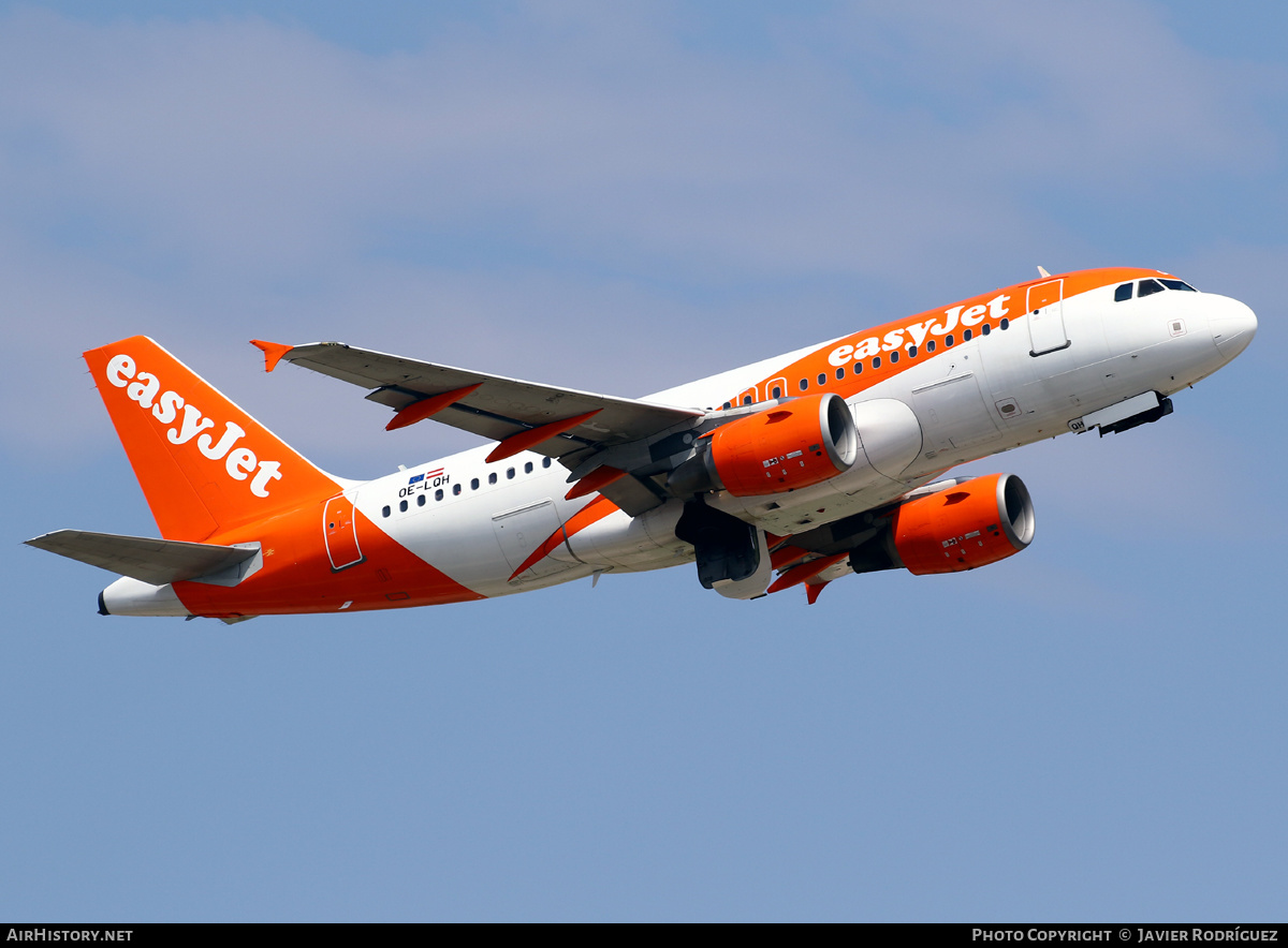 Aircraft Photo of OE-LQH | Airbus A319-111 | EasyJet | AirHistory.net #590841