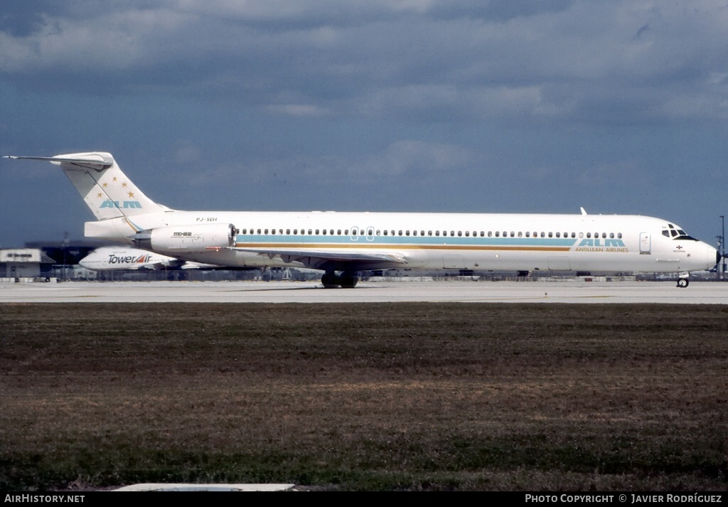 Aircraft Photo of PJ-SEH | McDonnell Douglas MD-82 (DC-9-82) | ALM Antillean Airlines | AirHistory.net #590843