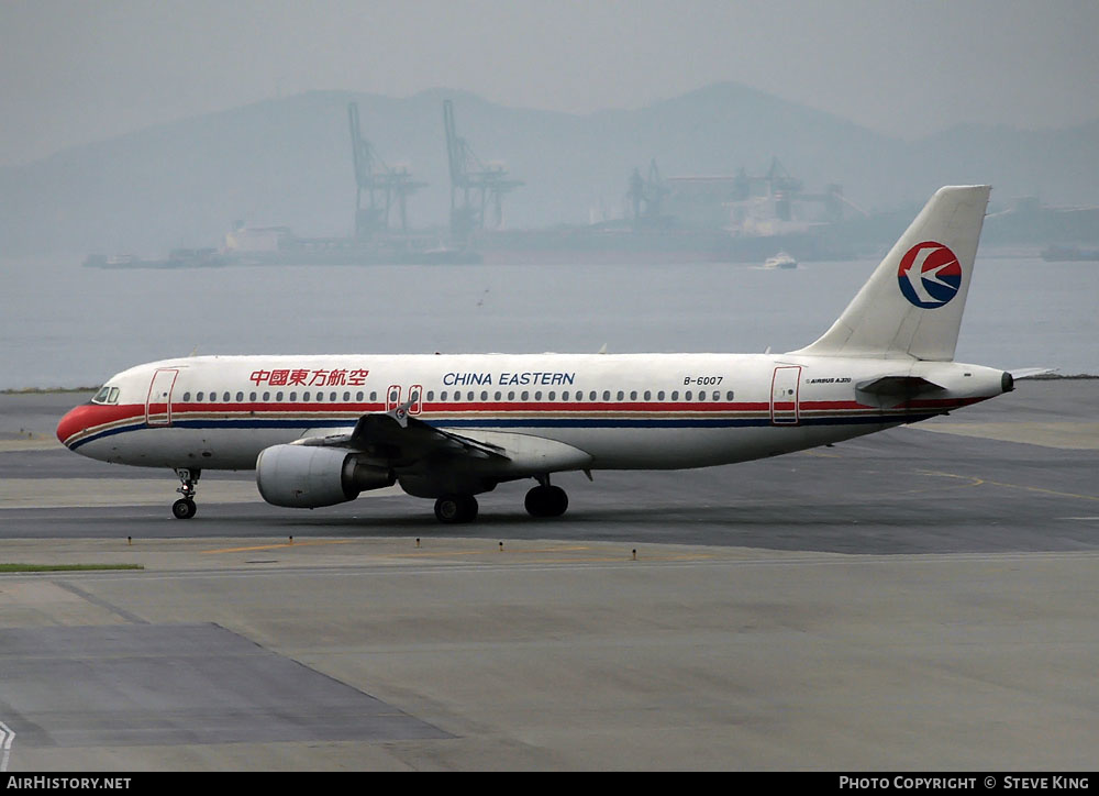 Aircraft Photo of B-6007 | Airbus A320-214 | China Eastern Airlines | AirHistory.net #590847