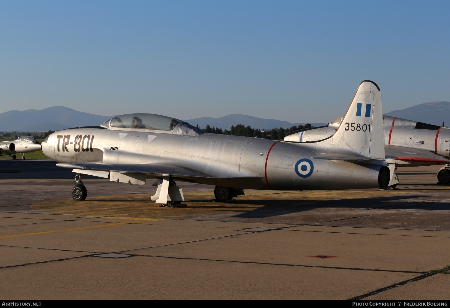 Aircraft Photo of 35801 | Lockheed T-33A | Greece - Air Force | AirHistory.net #590849