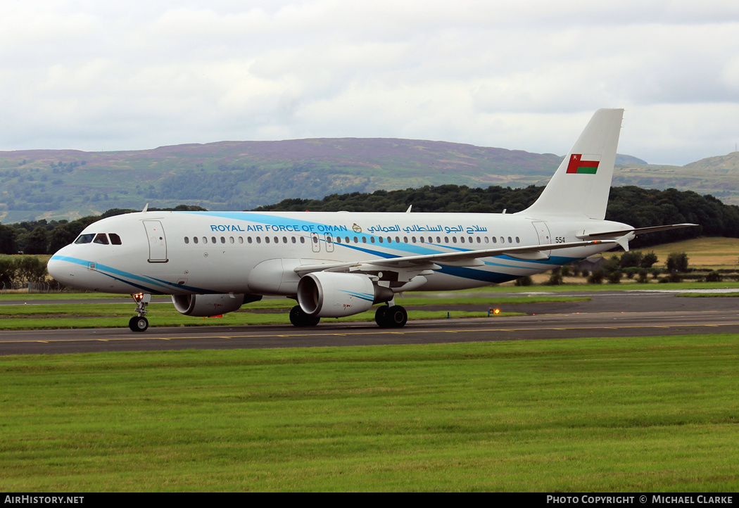 Aircraft Photo of 554 | Airbus ACJ320 (A320-214/CJ) | Oman - Air Force | AirHistory.net #590858