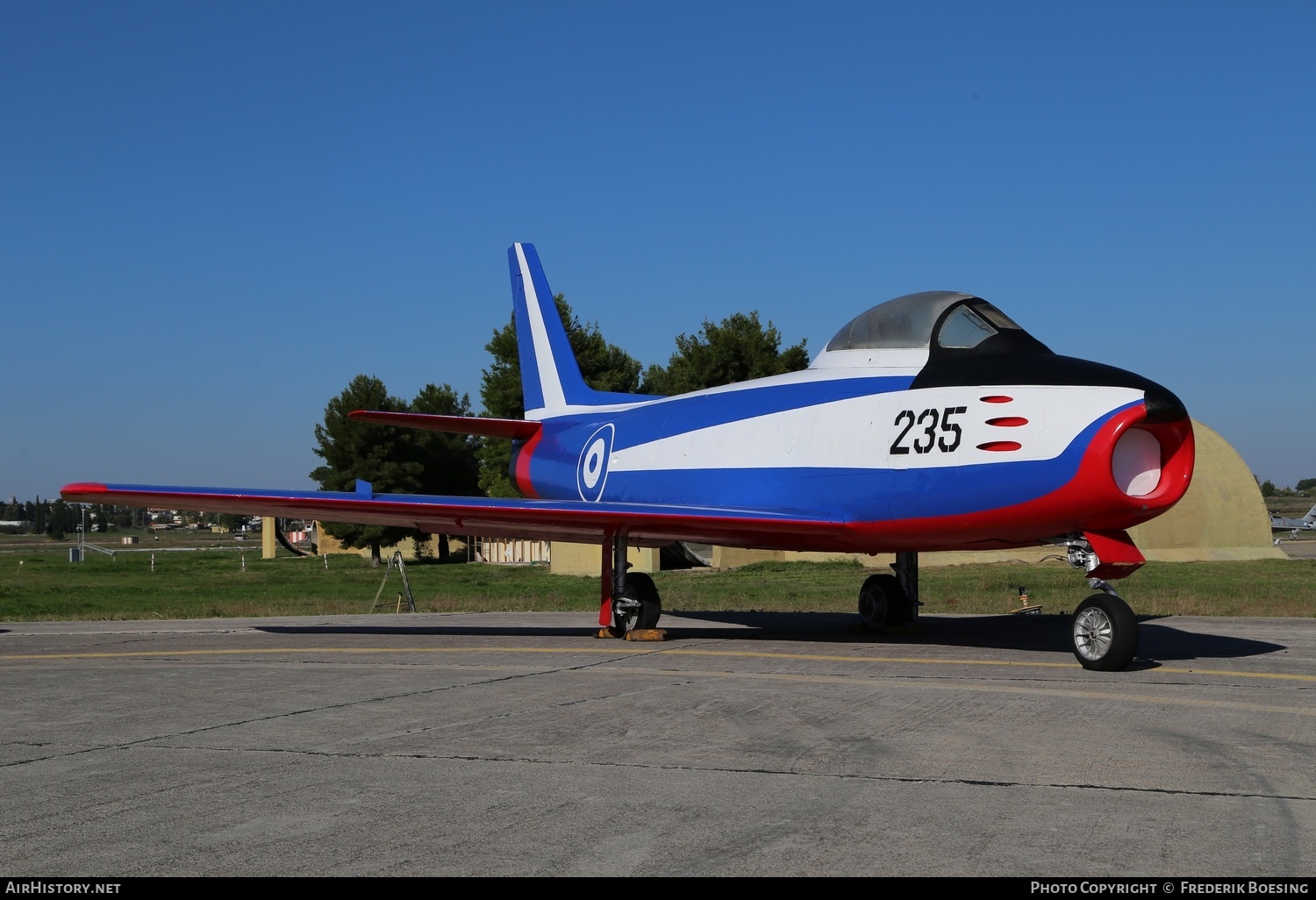 Aircraft Photo of 235 | Canadair CL-13 Sabre 2 | Greece - Air Force | AirHistory.net #590894