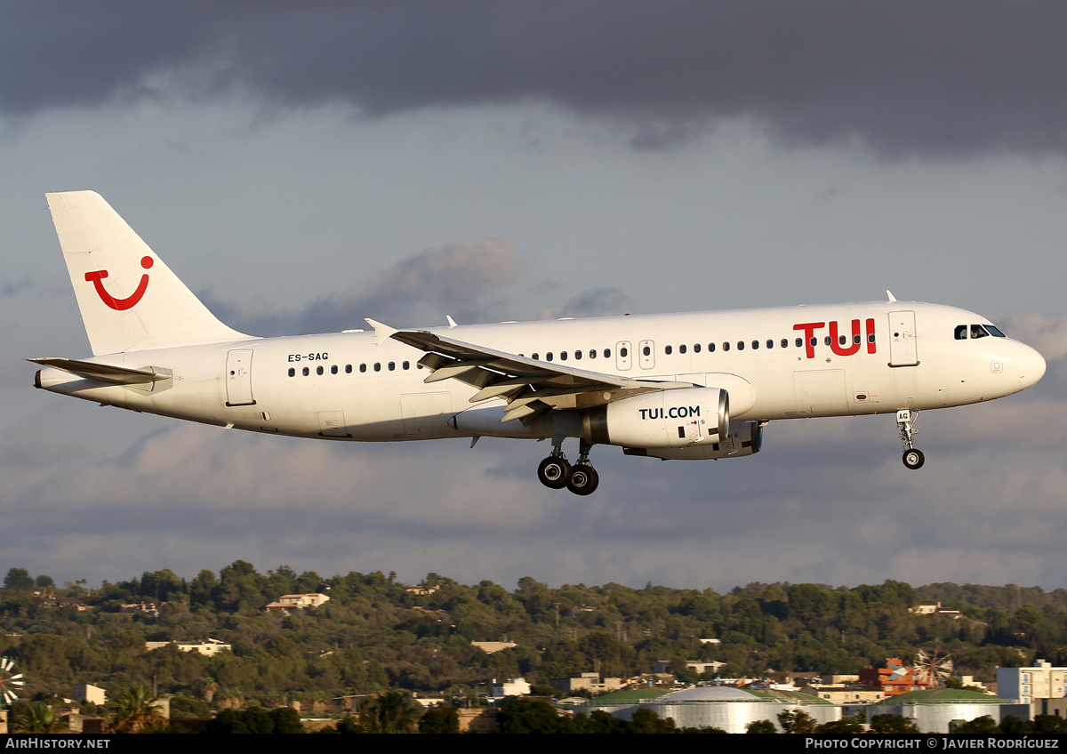 Aircraft Photo of ES-SAG | Airbus A320-232 | TUI | AirHistory.net #590895