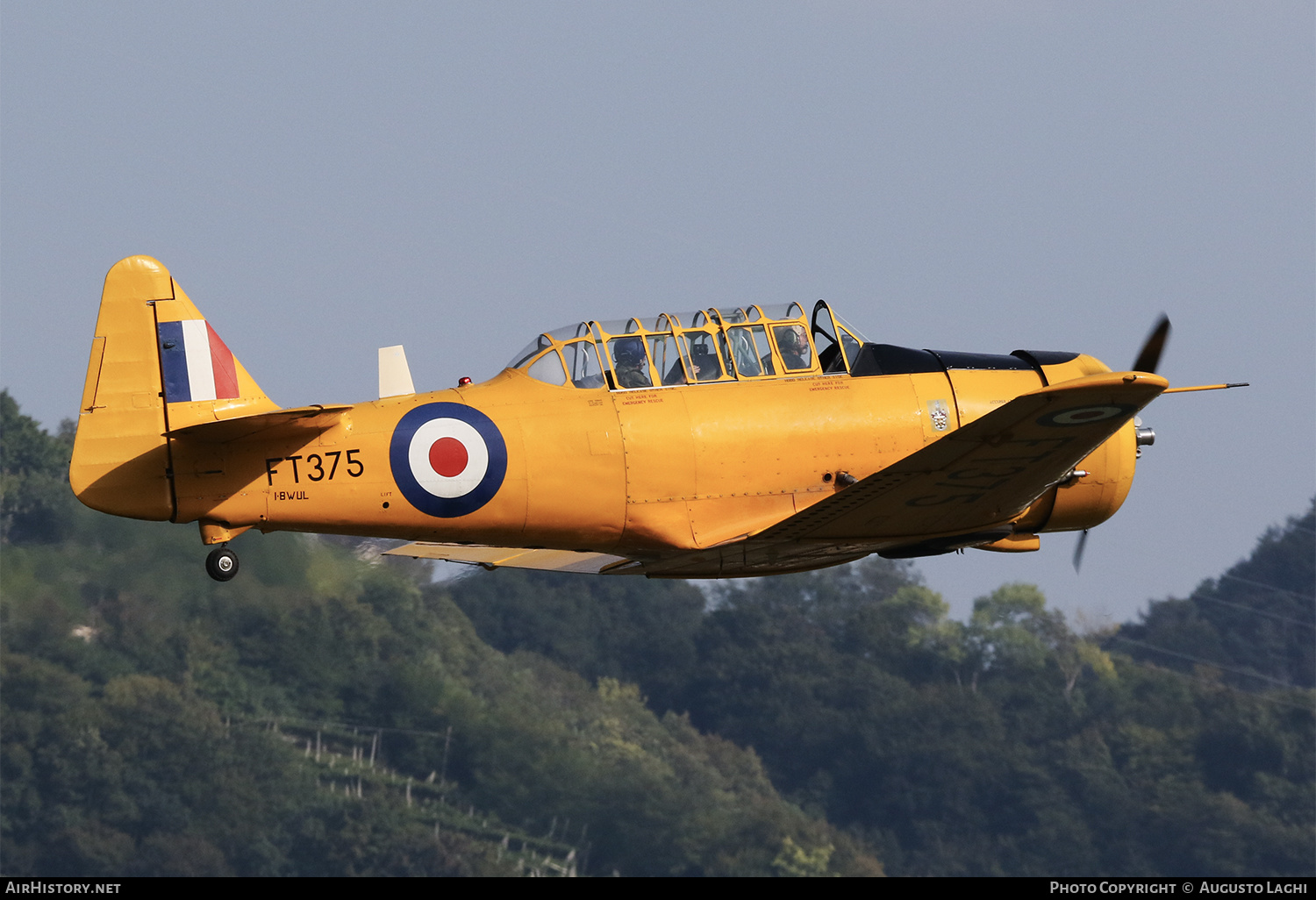 Aircraft Photo of I-BWUL / FT375 | North American AT-16 Harvard IIB | UK - Air Force | AirHistory.net #590905