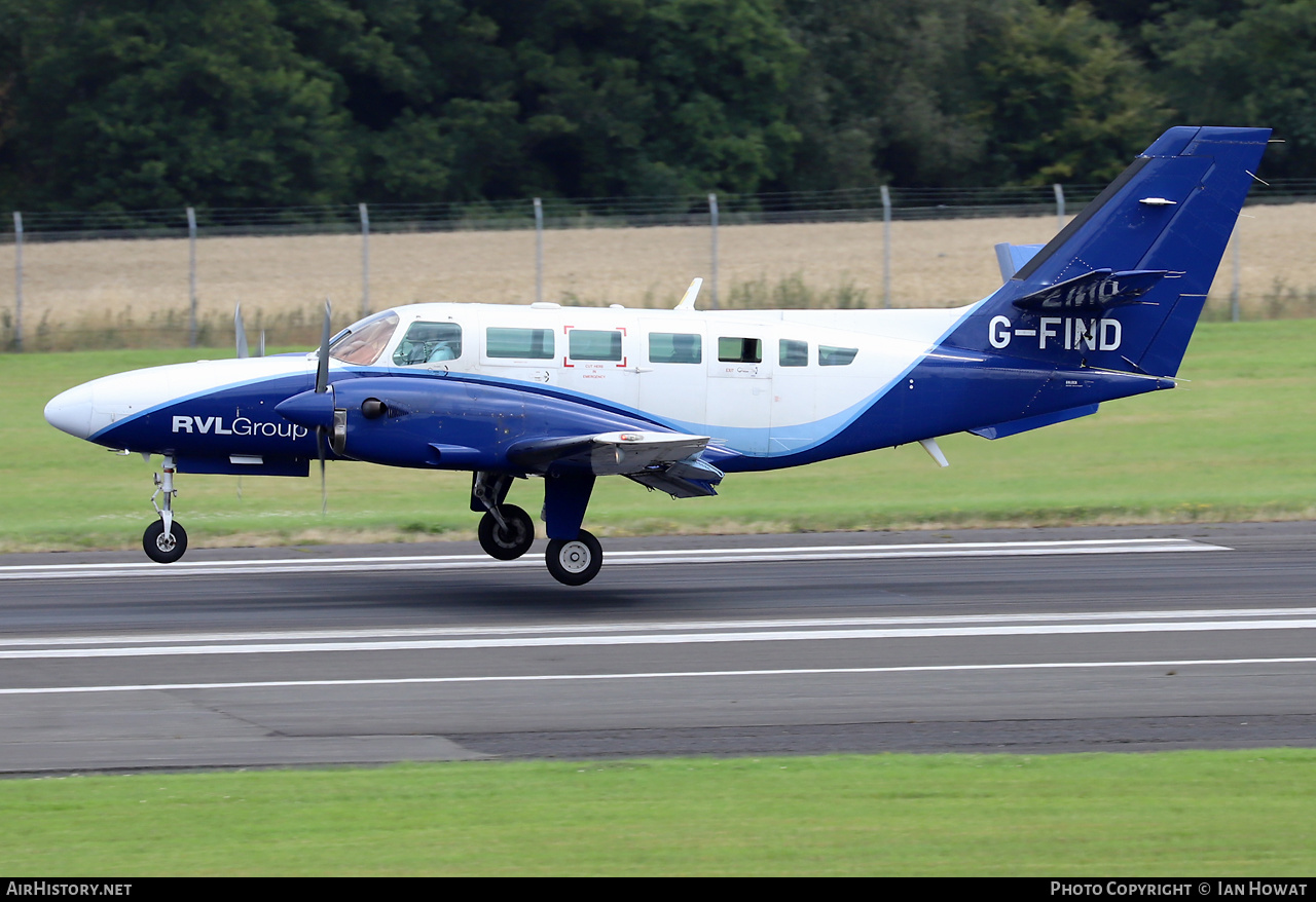 Aircraft Photo of G-FIND | Reims F406 Caravan II | RVL Group - Reconnaissance Ventures Ltd. | AirHistory.net #590908