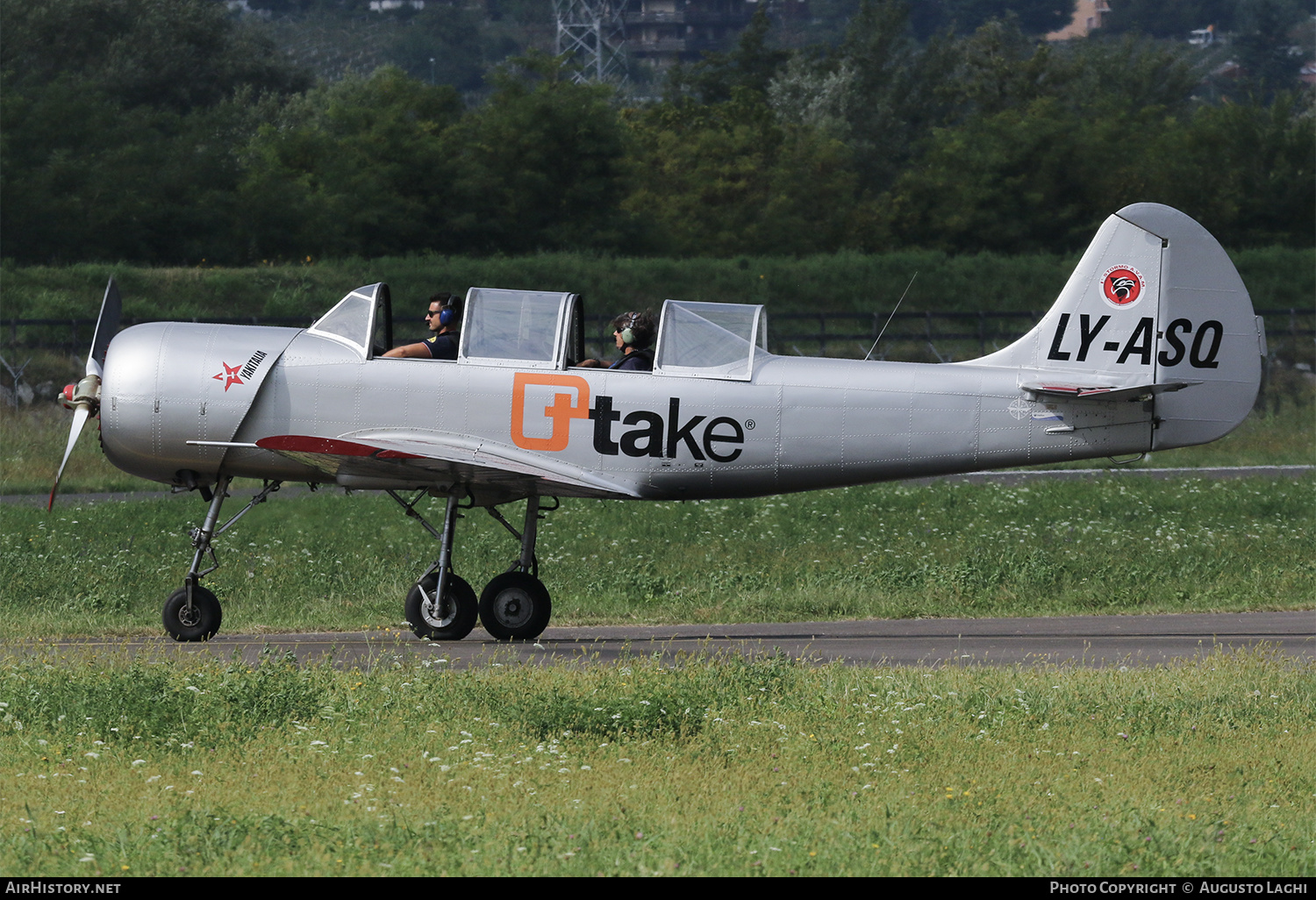 Aircraft Photo of LY-ASQ | Yakovlev Yak-52 | Yakitalia | AirHistory.net #590918