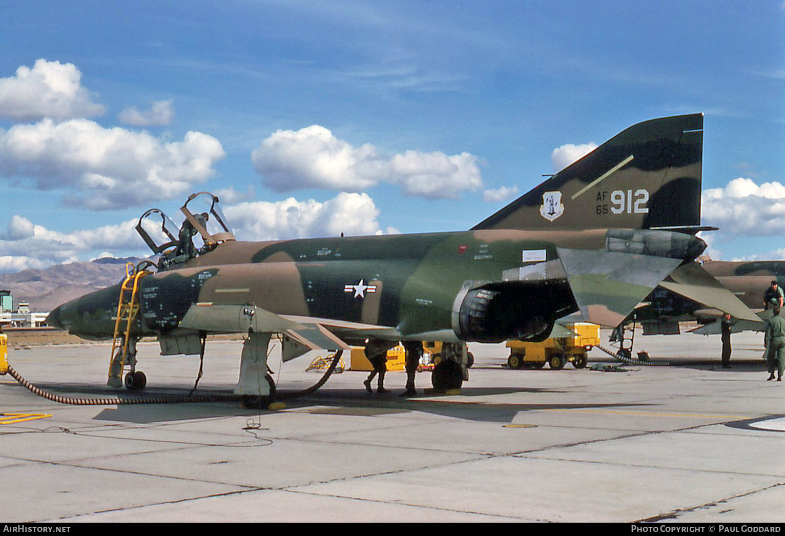 Aircraft Photo of 65-0912 / AF65-912 | McDonnell Douglas RF-4C Phantom II | USA - Air Force | AirHistory.net #590930