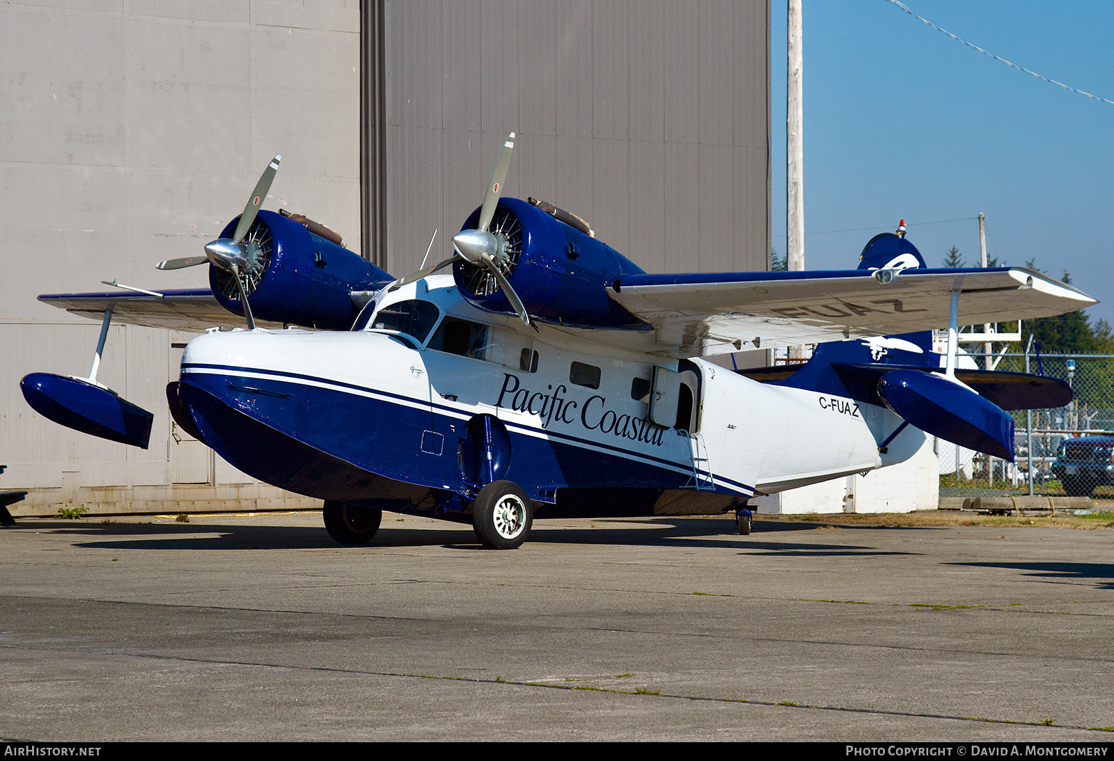 Aircraft Photo of C-FUAZ | Grumman G-21A Goose | Pacific Coastal Airlines | AirHistory.net #590931