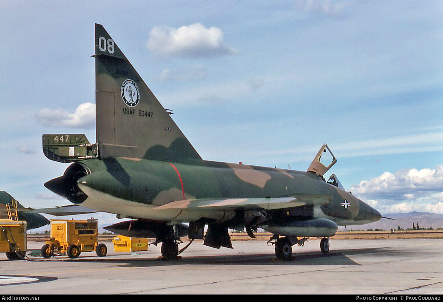 Aircraft Photo of 55-3447 / 53447 | Convair F-102A Delta Dagger | USA - Air Force | AirHistory.net #590932