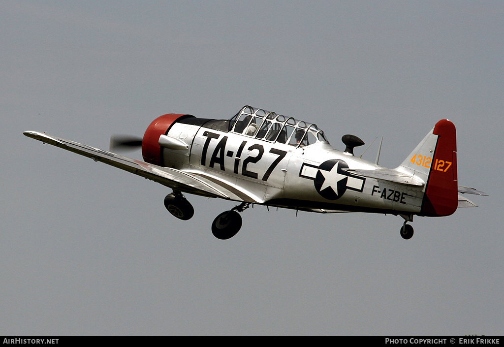 Aircraft Photo of F-AZBE / 4312127 | North American AT-6F Texan | USA - Air Force | AirHistory.net #590938