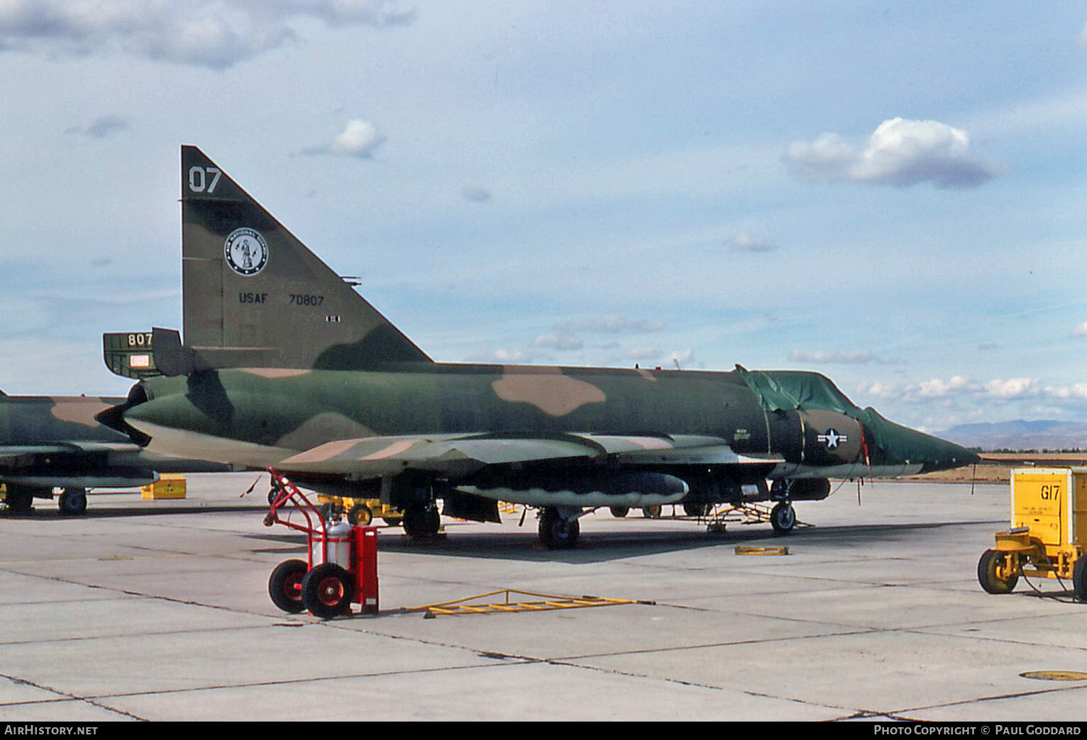 Aircraft Photo of 57-807 / 70807 | Convair F-102A Delta Dagger | USA - Air Force | AirHistory.net #590940