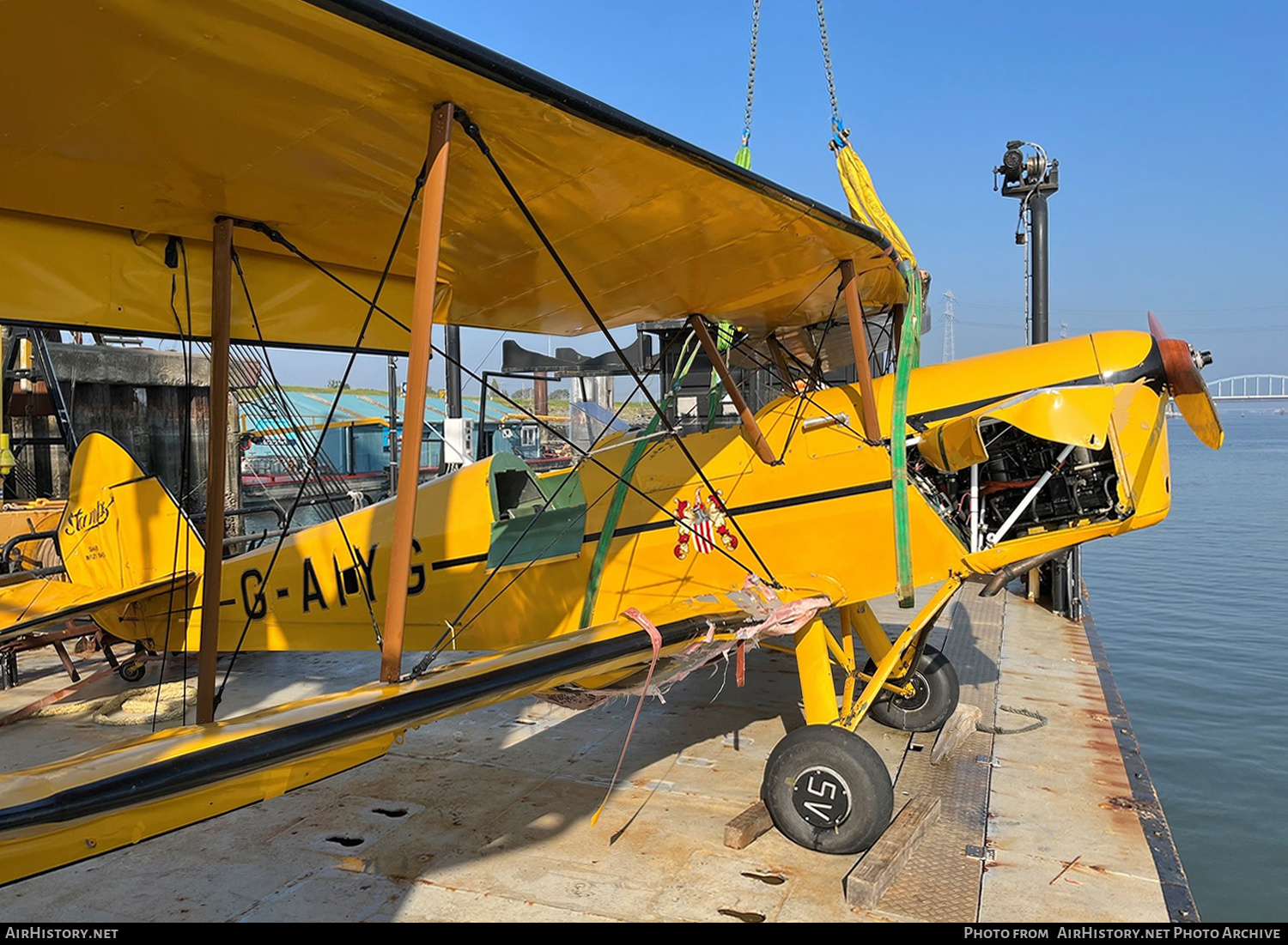 Aircraft Photo of G-AIYG | Stampe-Vertongen SV-4B | AirHistory.net #590949