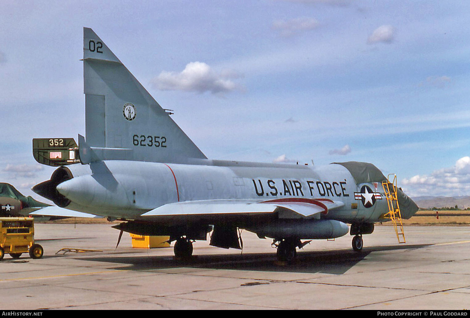 Aircraft Photo of 56-2352 / 62352 | Convair TF-102A Delta Dagger | USA - Air Force | AirHistory.net #590960