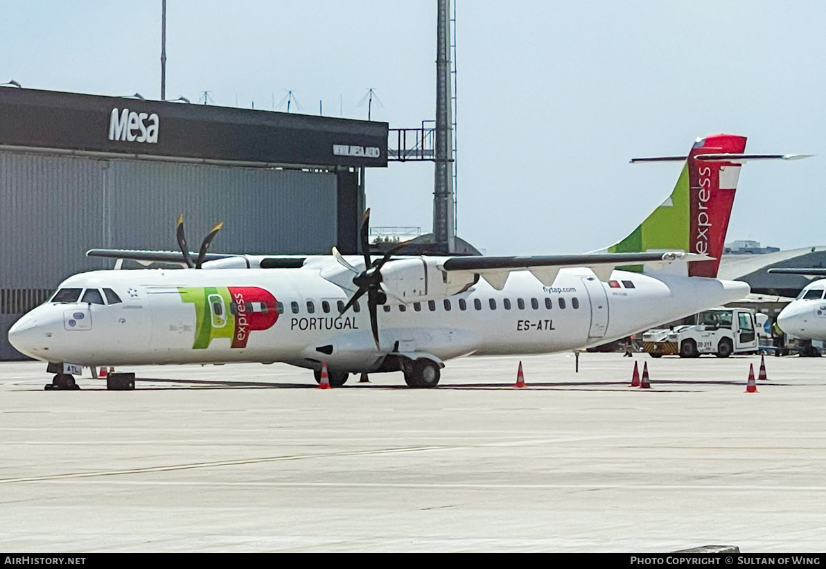 Aircraft Photo of ES-ATL | ATR ATR-72-600C (ATR-72-212A) | TAP Air Portugal Express | AirHistory.net #590961