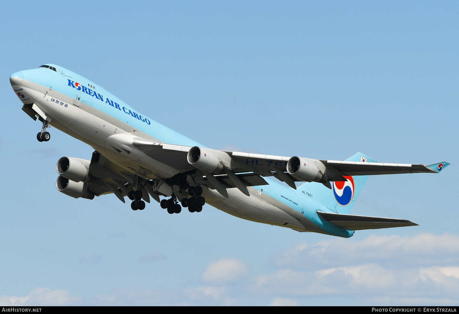 Aircraft Photo of HL7601 | Boeing 747-4B5F/ER/SCD | Korean Air Cargo | AirHistory.net #590974