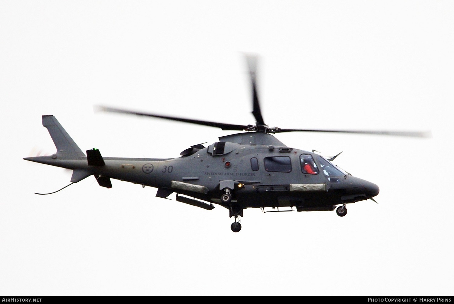 Aircraft Photo of 30 | AgustaWestland AW-109MUH | Sweden - Air Force | AirHistory.net #591001