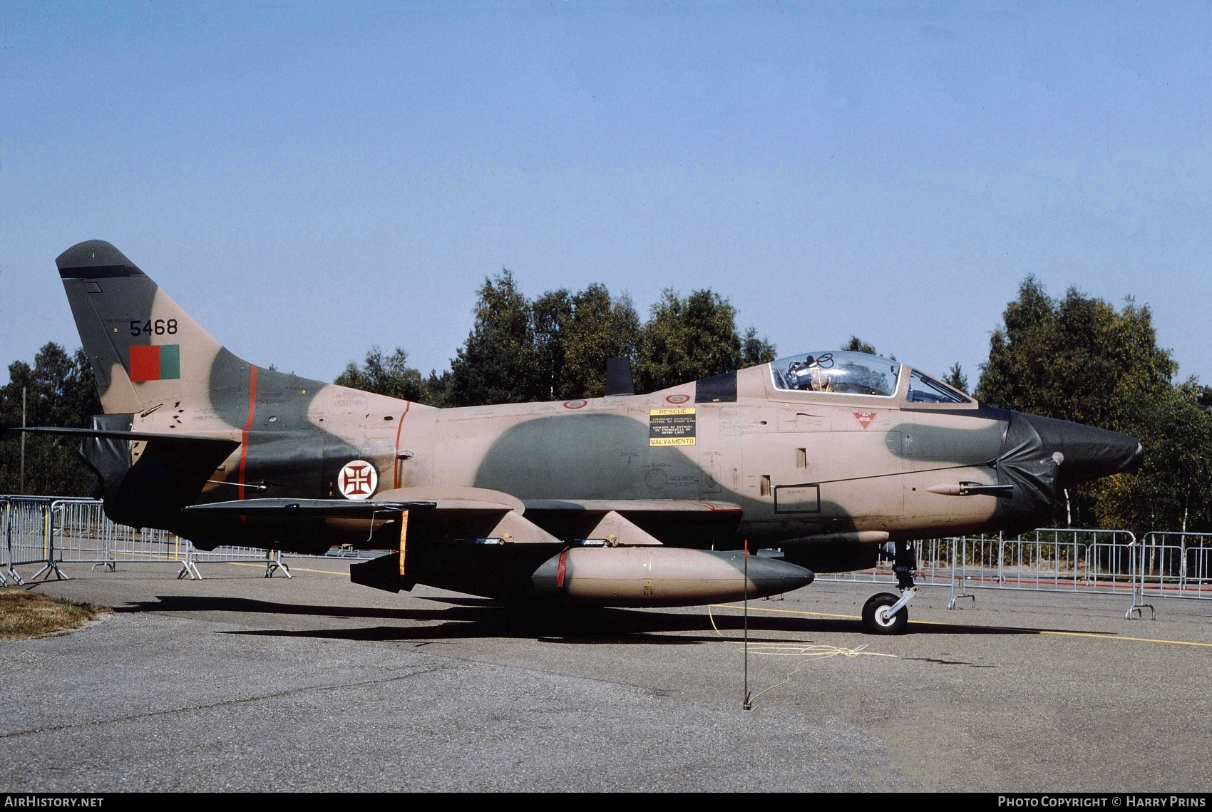 Aircraft Photo of 5468 | Fiat G-91R/3 | Portugal - Air Force | AirHistory.net #591063