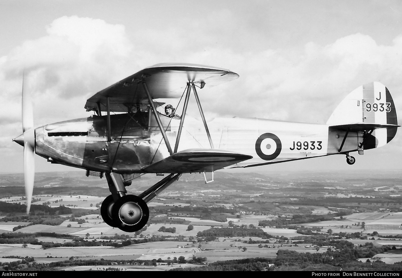 Aircraft Photo of G-ABMR / J9933 | Hawker Hart TIIA | UK - Air Force | AirHistory.net #591072