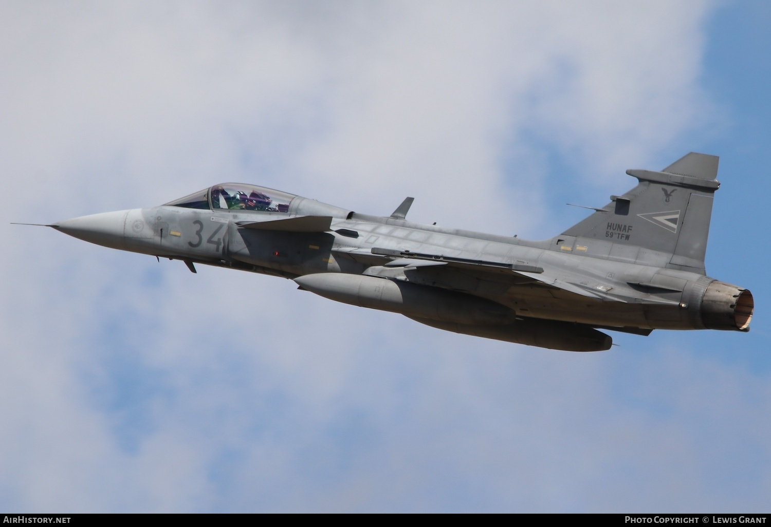 Aircraft Photo of 34 | Saab JAS 39C Gripen | Hungary - Air Force | AirHistory.net #591098