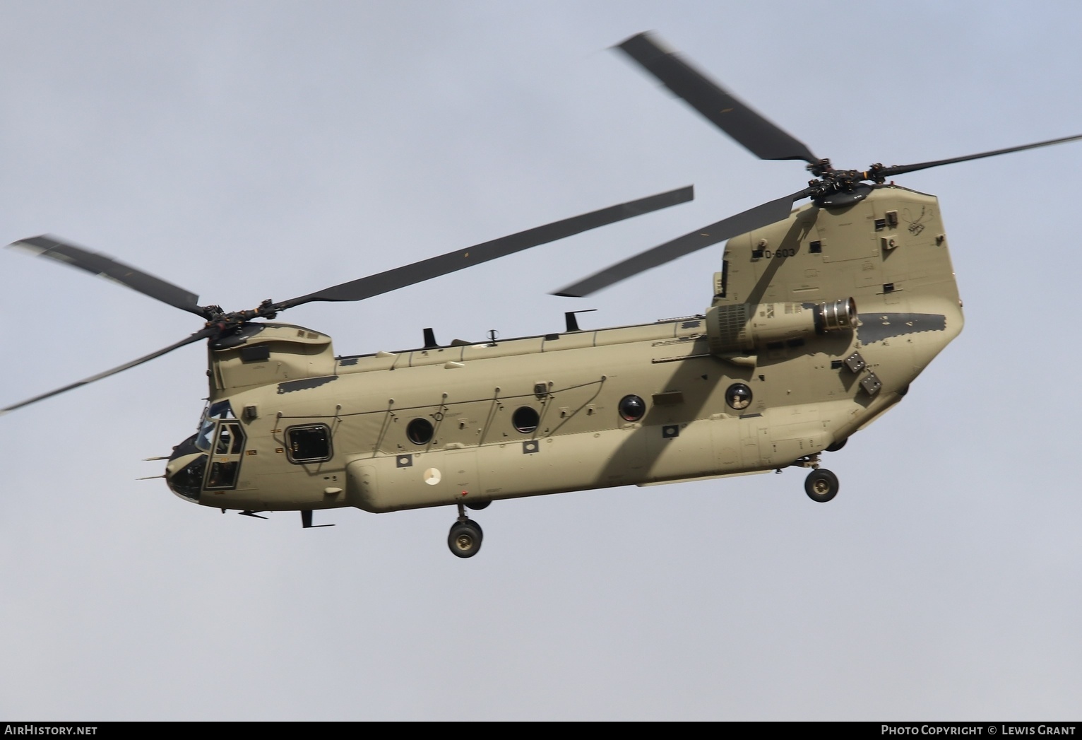 Aircraft Photo of D-603 | Boeing CH-47F Chinook (414) | Netherlands - Air Force | AirHistory.net #591105