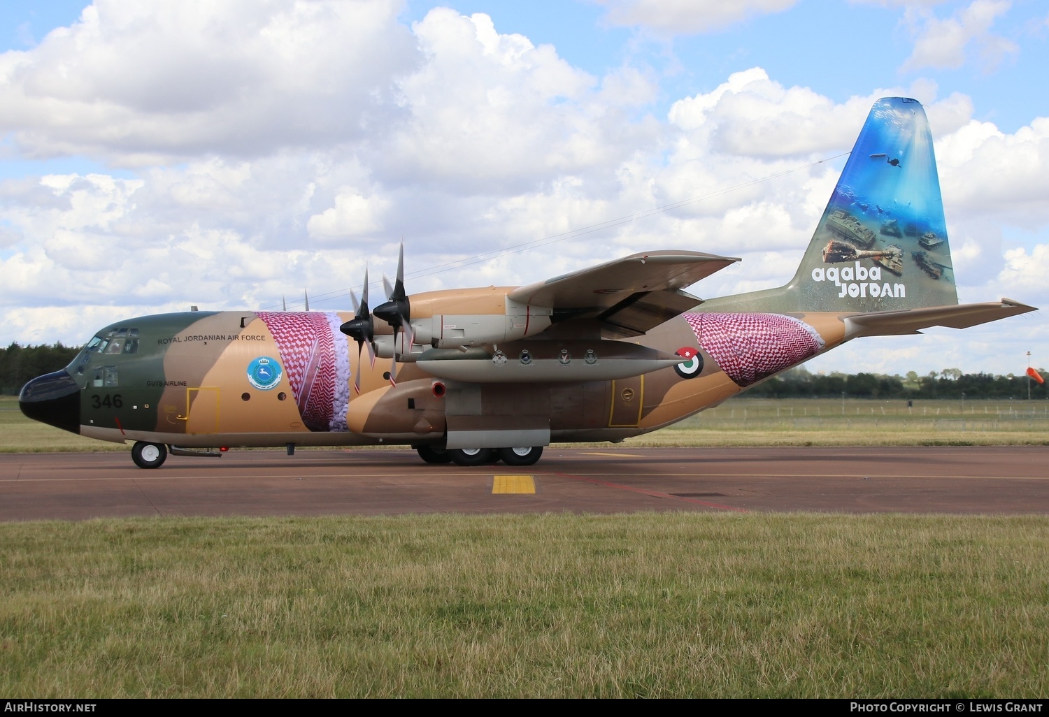 Aircraft Photo of 346 | Lockheed C-130H Hercules | Jordan - Air Force | AirHistory.net #591111