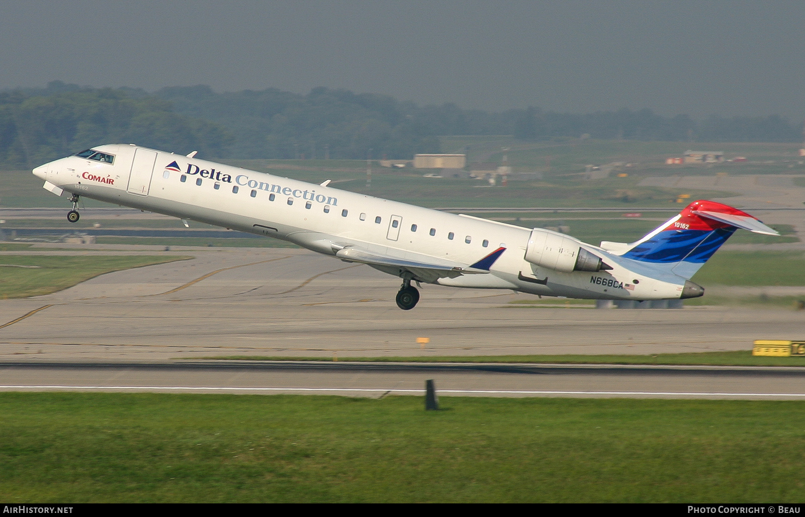 Aircraft Photo of N668CA | Bombardier CRJ-701ER (CL-600-2C10) | Delta Connection | AirHistory.net #591149