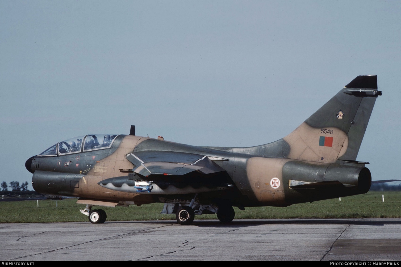 Aircraft Photo of 15548 | LTV TA-7P Corsair II | Portugal - Air Force | AirHistory.net #591155