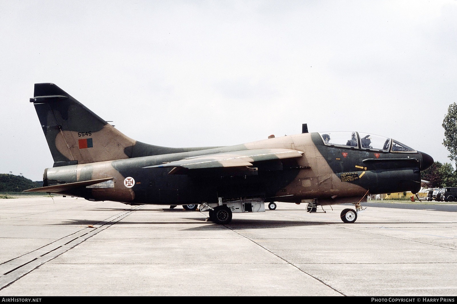 Aircraft Photo of 15545 | LTV TA-7P Corsair II | Portugal - Air Force | AirHistory.net #591169