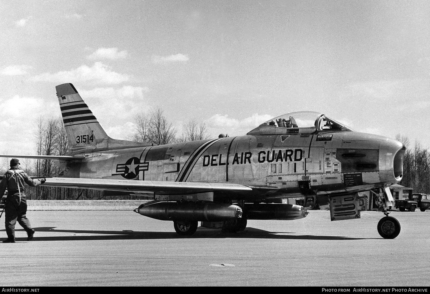 Aircraft Photo of 53-1514 / 31514 | North American F-86H Sabre | USA - Air Force | AirHistory.net #591170