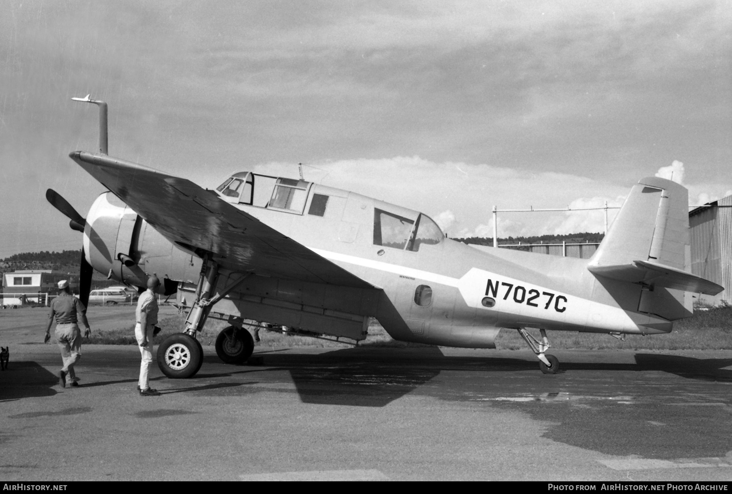 Aircraft Photo of N7027C | Grumman TBM-3 Avenger | AirHistory.net #591174