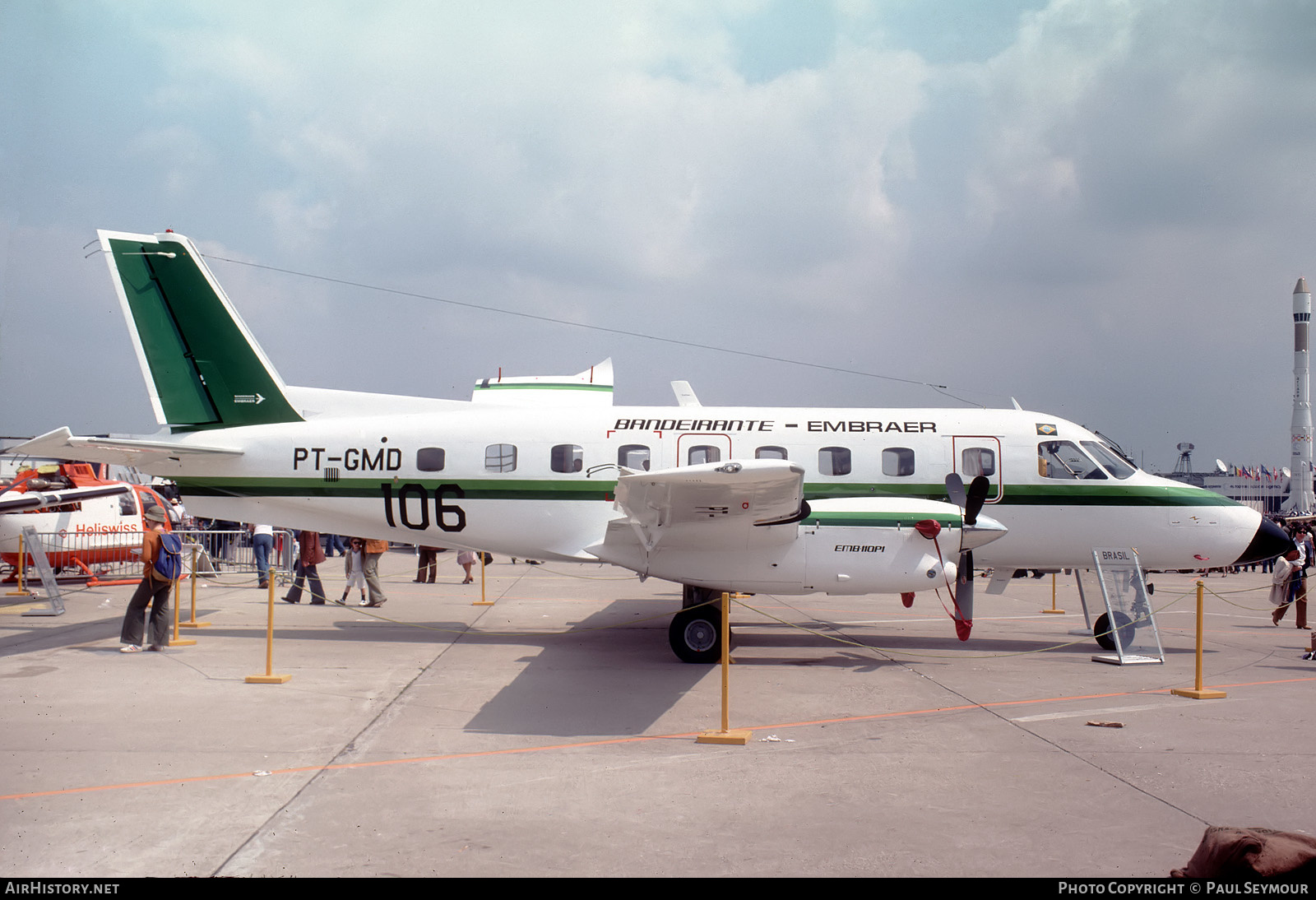 Aircraft Photo of PT-GMD | Embraer EMB-110P1 Bandeirante | Embraer | AirHistory.net #591209