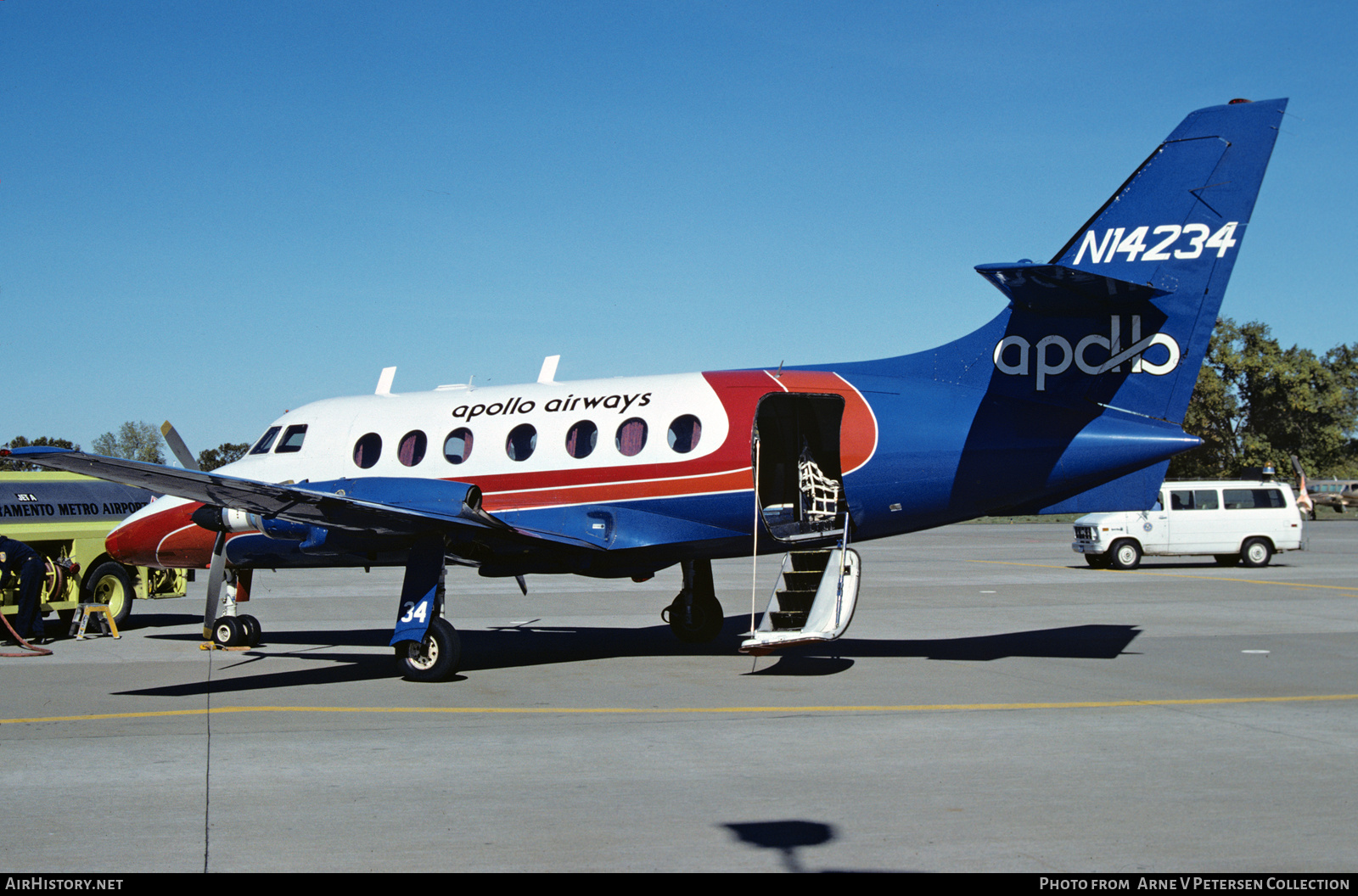 Aircraft Photo of N14234 | Handley Page HP-137 Jetstream Super 31 | Apollo Airways | AirHistory.net #591213