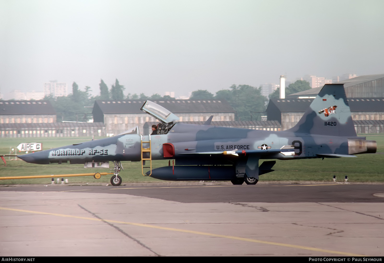 Aircraft Photo of 71-1420 / 11420 | Northrop RF-5E Tigereye | USA - Air Force | AirHistory.net #591214