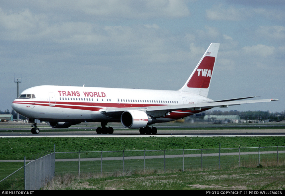 Aircraft Photo of N602TW | Boeing 767-231(ER) | Trans World Airlines - TWA | AirHistory.net #591220
