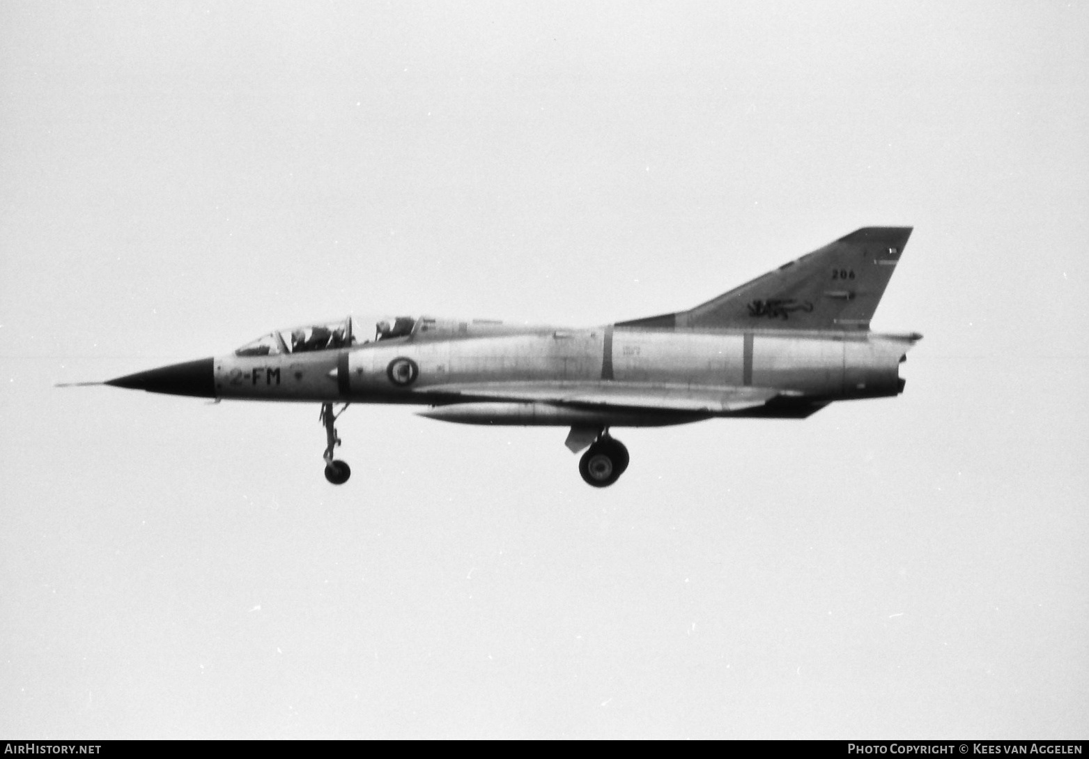 Aircraft Photo of 206 | Dassault Mirage IIIB | France - Air Force | AirHistory.net #591234