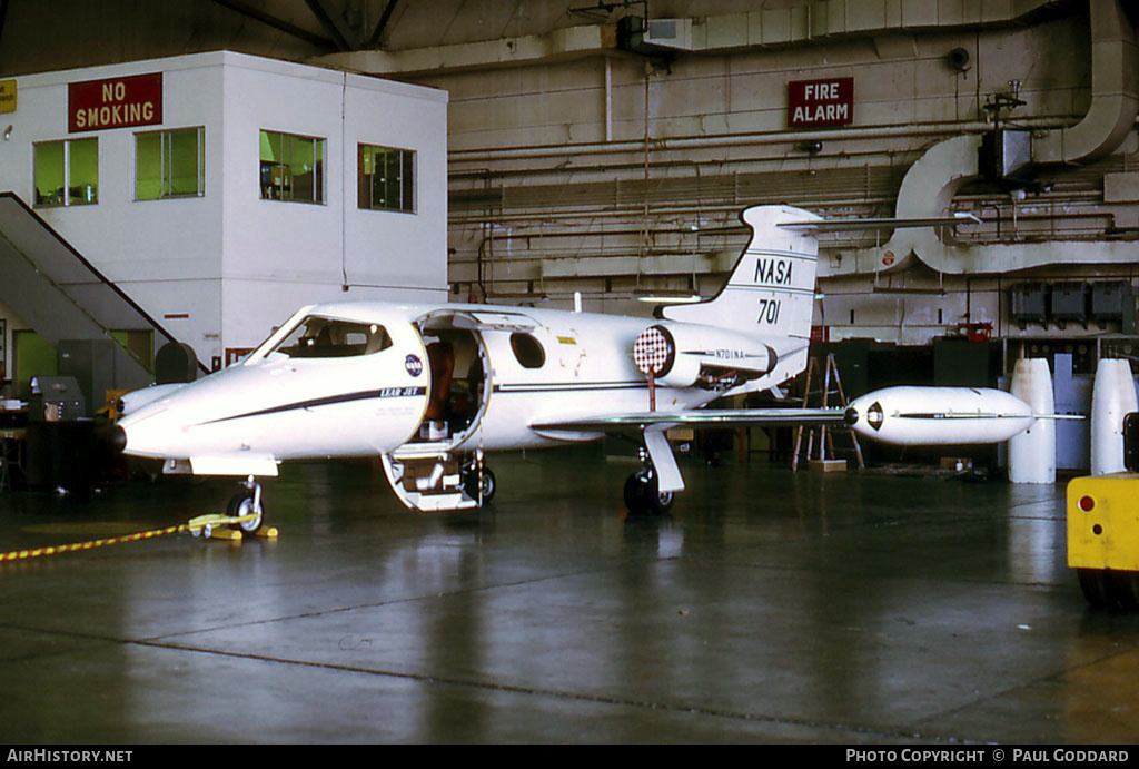 Aircraft Photo of N701NA / NASA 701 | Lear Jet 23 | NASA - National Aeronautics and Space Administration | AirHistory.net #591242