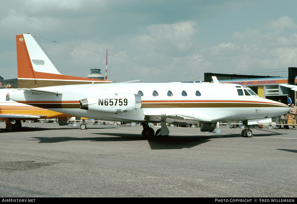 Aircraft Photo of N65759 | North American Rockwell NA-306 Sabreliner 60 | AirHistory.net #591245