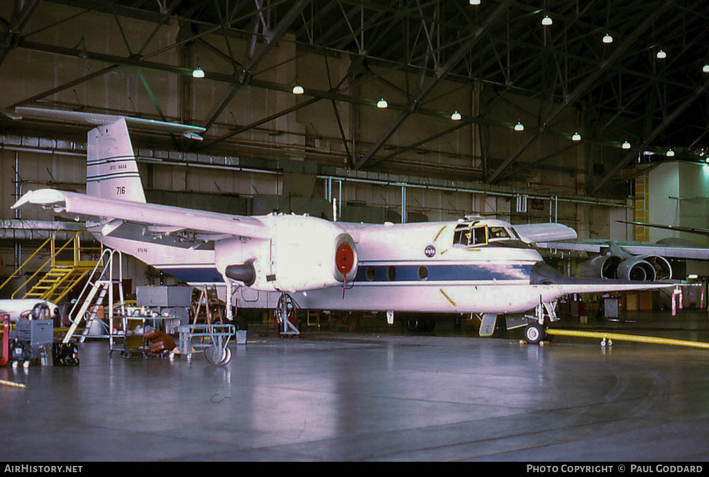 Aircraft Photo of N716NA / NASA 716 | De Havilland Canada C-8A Buffalo | NASA - National Aeronautics and Space Administration | AirHistory.net #591246