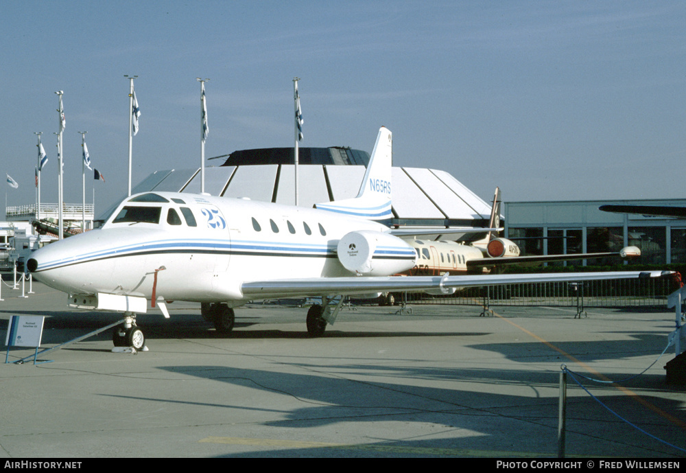 Aircraft Photo of N65RS | North American Rockwell NA-465 Sabreliner 65 | AirHistory.net #591247